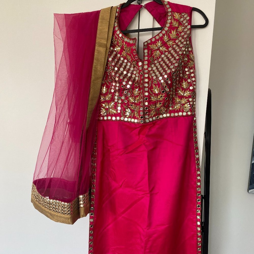 Three-Piece Indian Formal Wear
